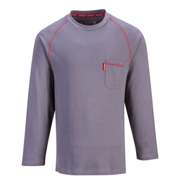 Bizflame FR Crew Neck Shirt in Gray